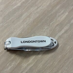Londontown White Nail Clipper - Precision Hand & Foot Care